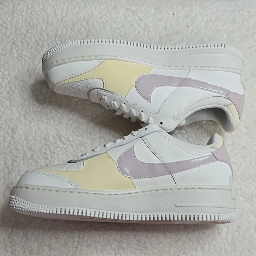 Nike Air Force 1 Low Shadow Sail Platinum Violet Women's Size 12
